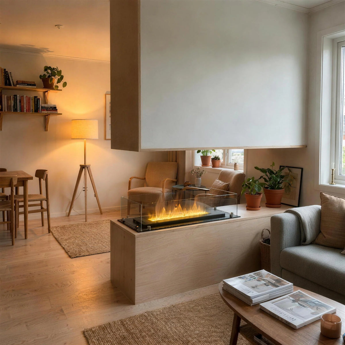 Foco Myst Four 800 Four Sided Water Vapour Fireplace