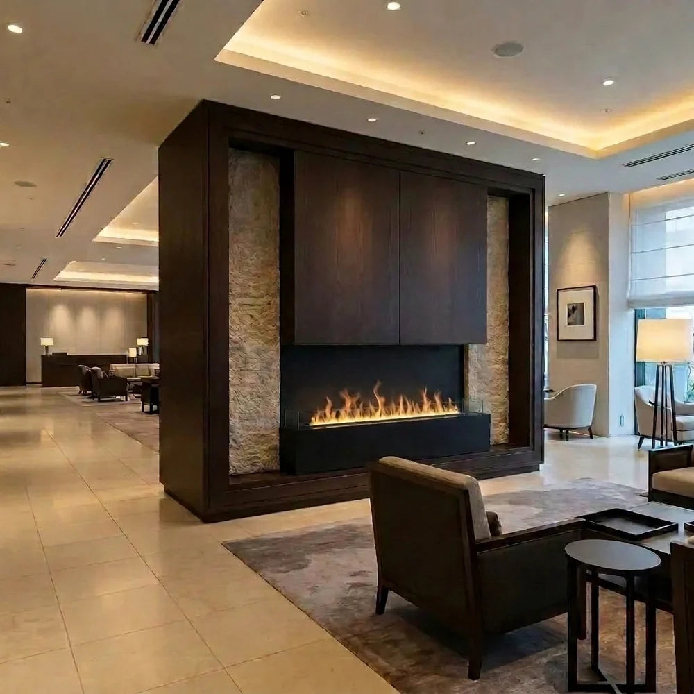 Foco Myst Three 1500 Built In Water Vapour Fireplace