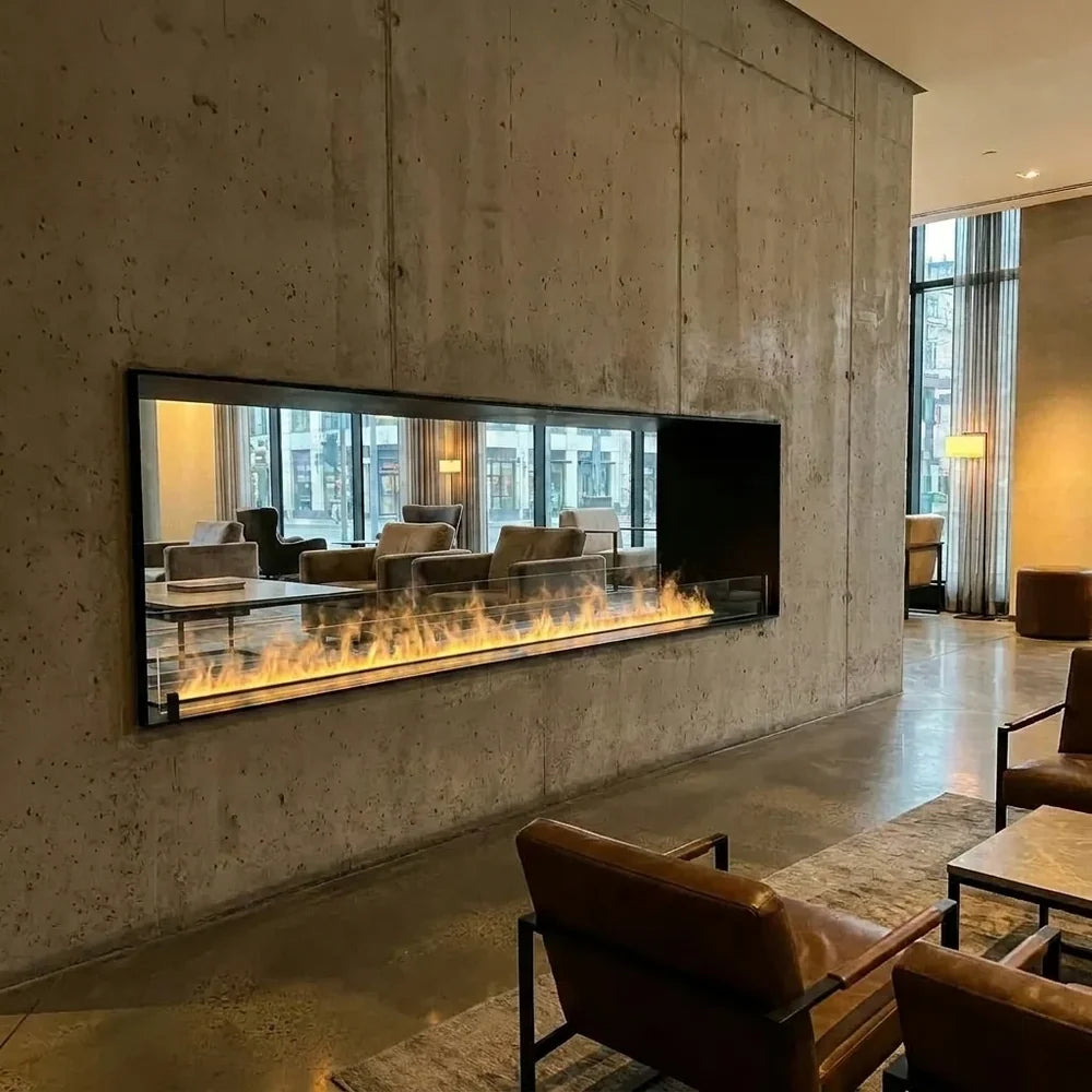 Foco Myst Two 1800 See Through Water Vapour Fireplace