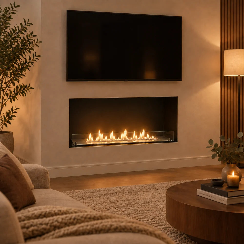 Foco One 1100 Medium Bioethanol Fireplace | 6.5 kW