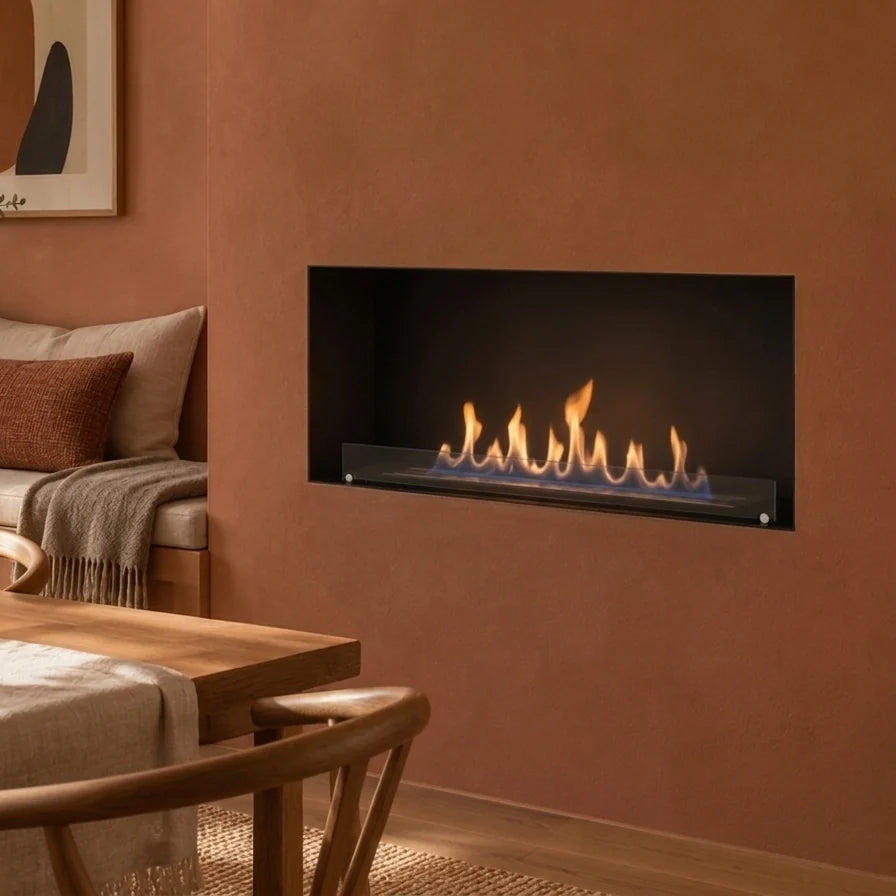 Foco One 1200 Slim Bioethanol Fireplace | 6.2 kW