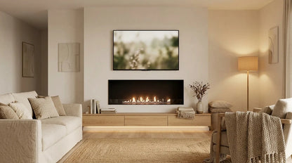 Foco One 1500 Built In Bioethanol Fireplace with Dual Burners