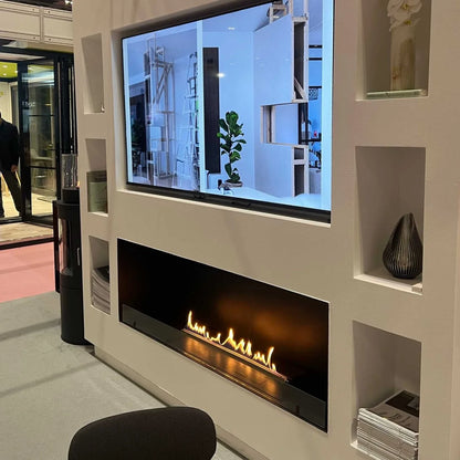 Foco One 1500 Built In Bioethanol Fireplace with Dual Burners
