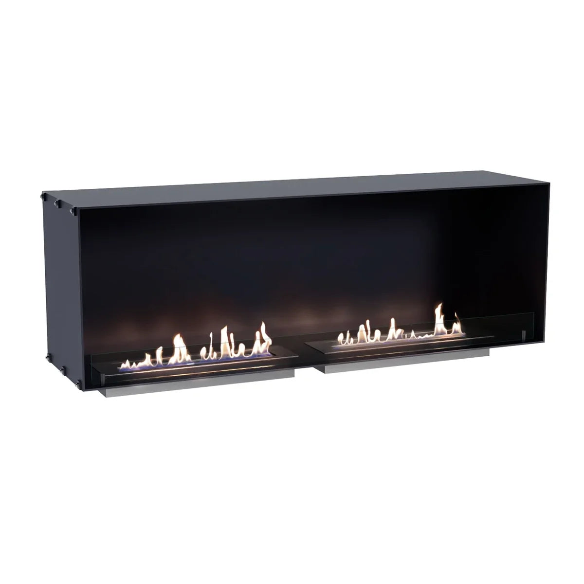 Foco One 1500 Built In Bioethanol Fireplace with Dual Burners