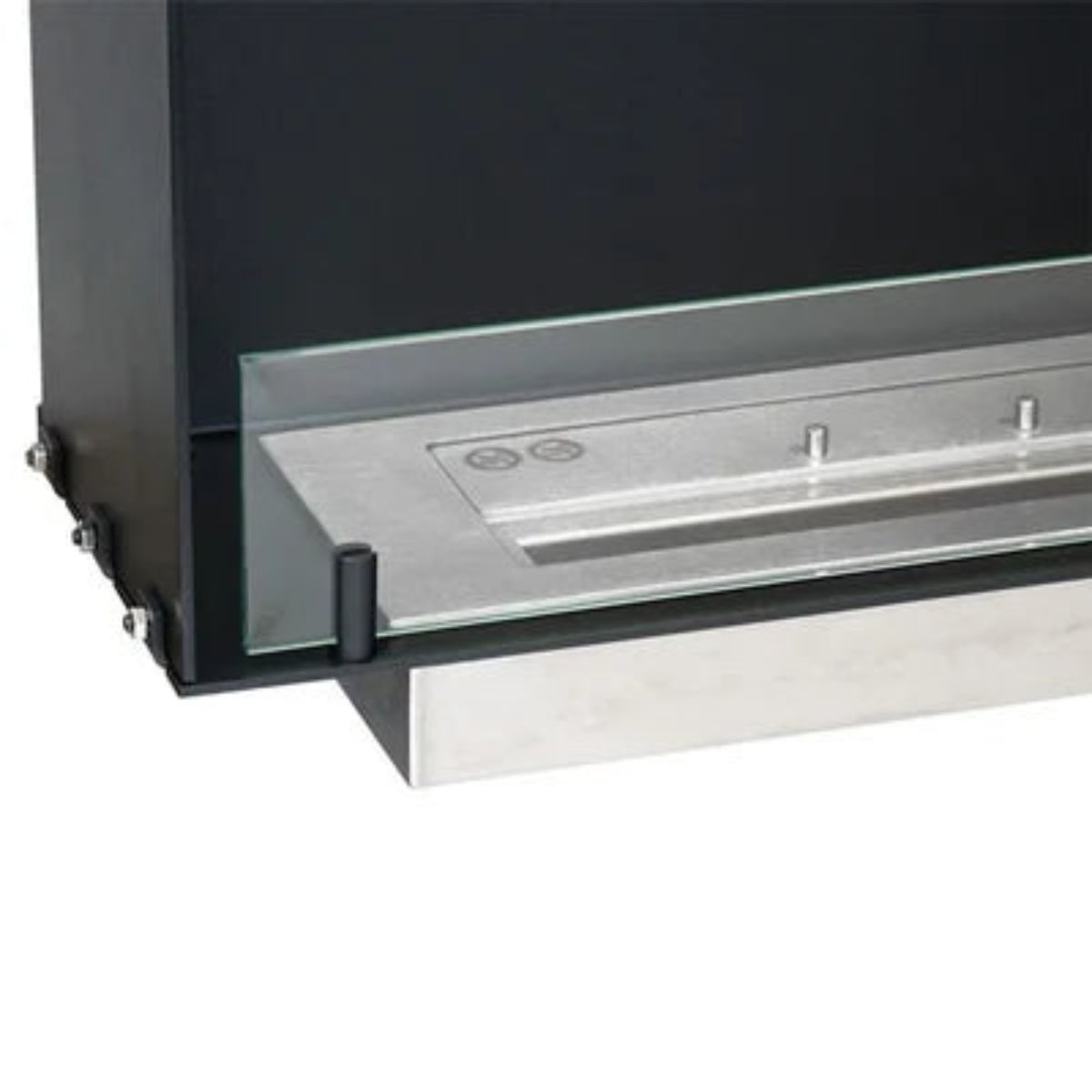 Foco One 600 Slim Built In Bioethanol Fireplace, 20 cm Deep