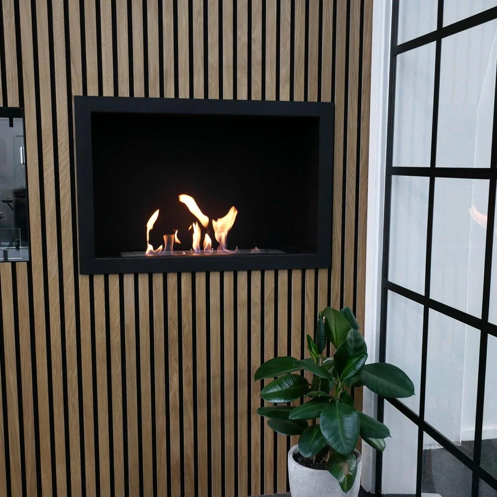 Foco One 800 Built In Bioethanol Fireplace with Adjustable Flames