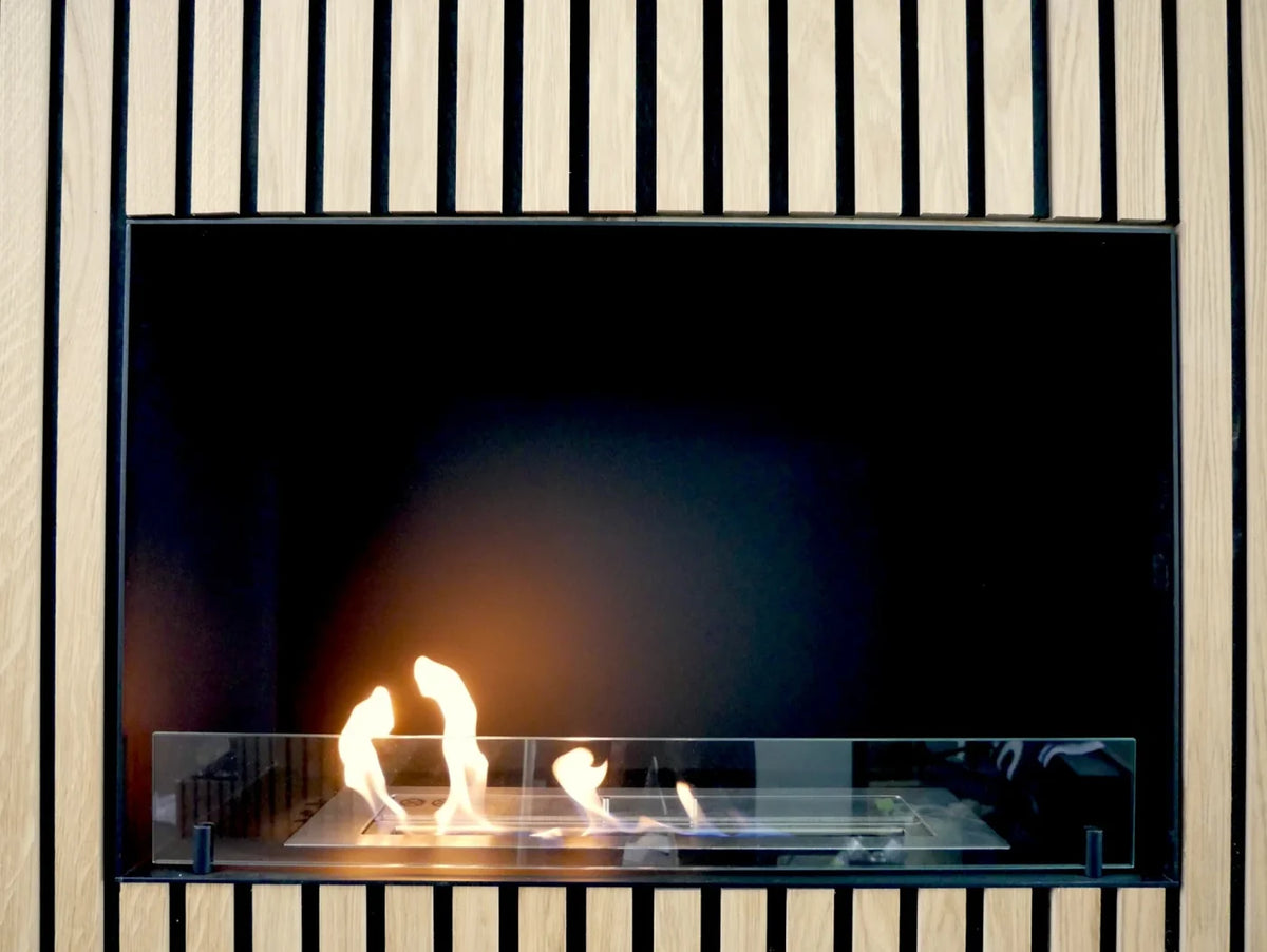 Foco One 800 Built In Bioethanol Fireplace with Adjustable Flames