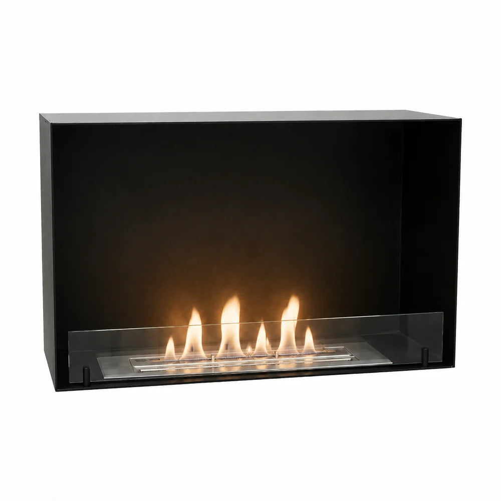 Foco One 800 Medium Bioethanol Fireplace | Built In Design