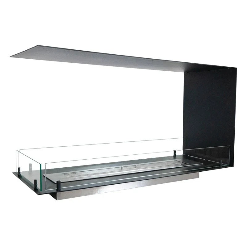 Foco Room Divider 1000 Built In Bioethanol Fireplace