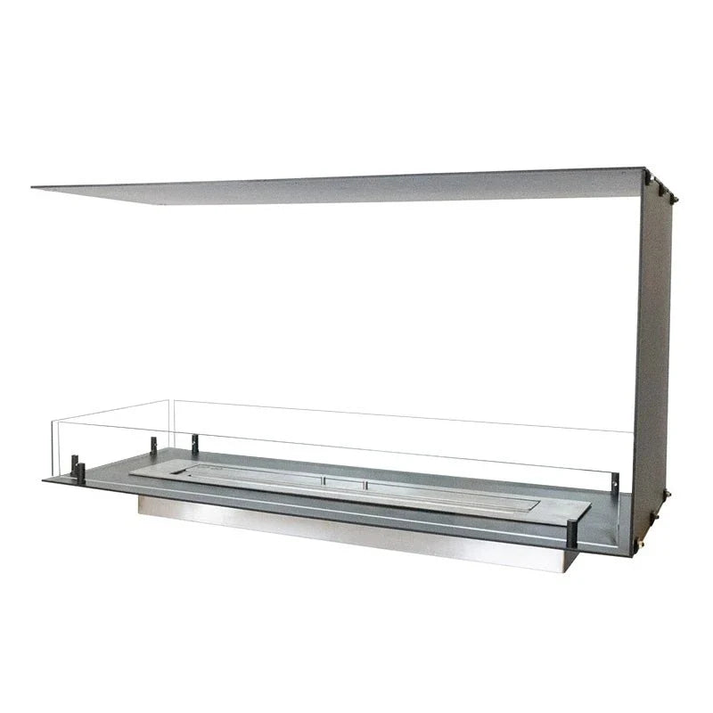 Foco Room Divider 1000 Built In Bioethanol Fireplace