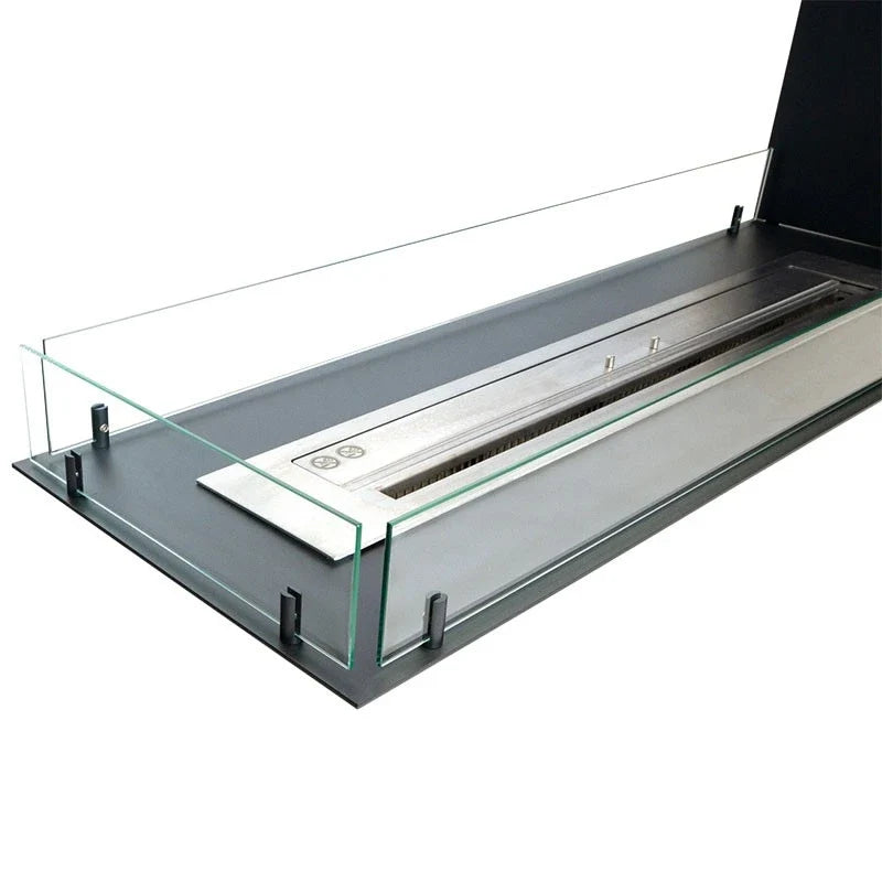 Foco Room Divider 1200 Built In Bioethanol Fireplace