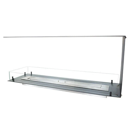 Foco Room Divider 1200 Built In Bioethanol Fireplace
