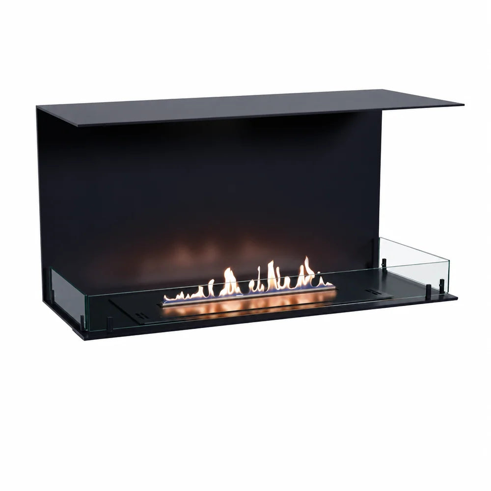 Foco Three 1000 Three Sided Built In Bioethanol Fireplace