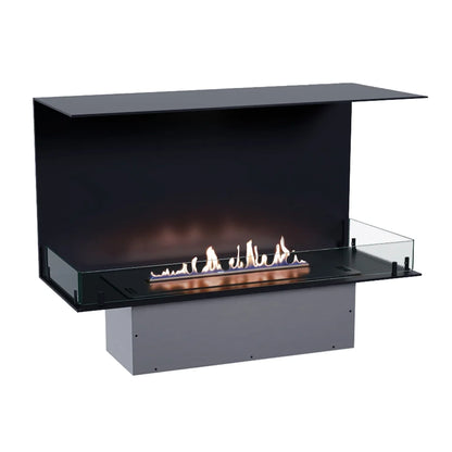 Foco Three 1000 Three Sided Built In Bioethanol Fireplace