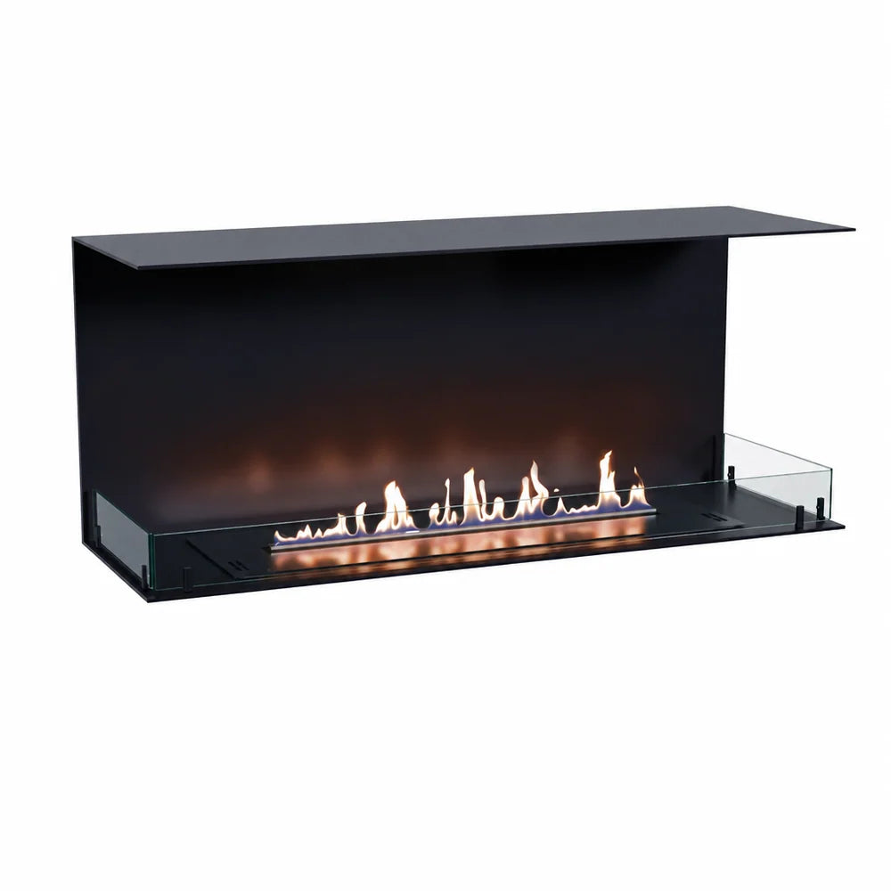 Foco Three 1200 Three Sided Built In Bioethanol Fireplace
