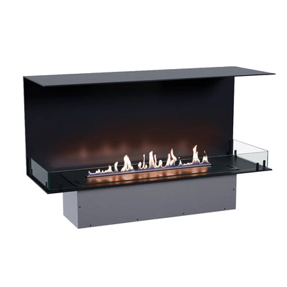 Foco Three 1200 Three Sided Built In Bioethanol Fireplace