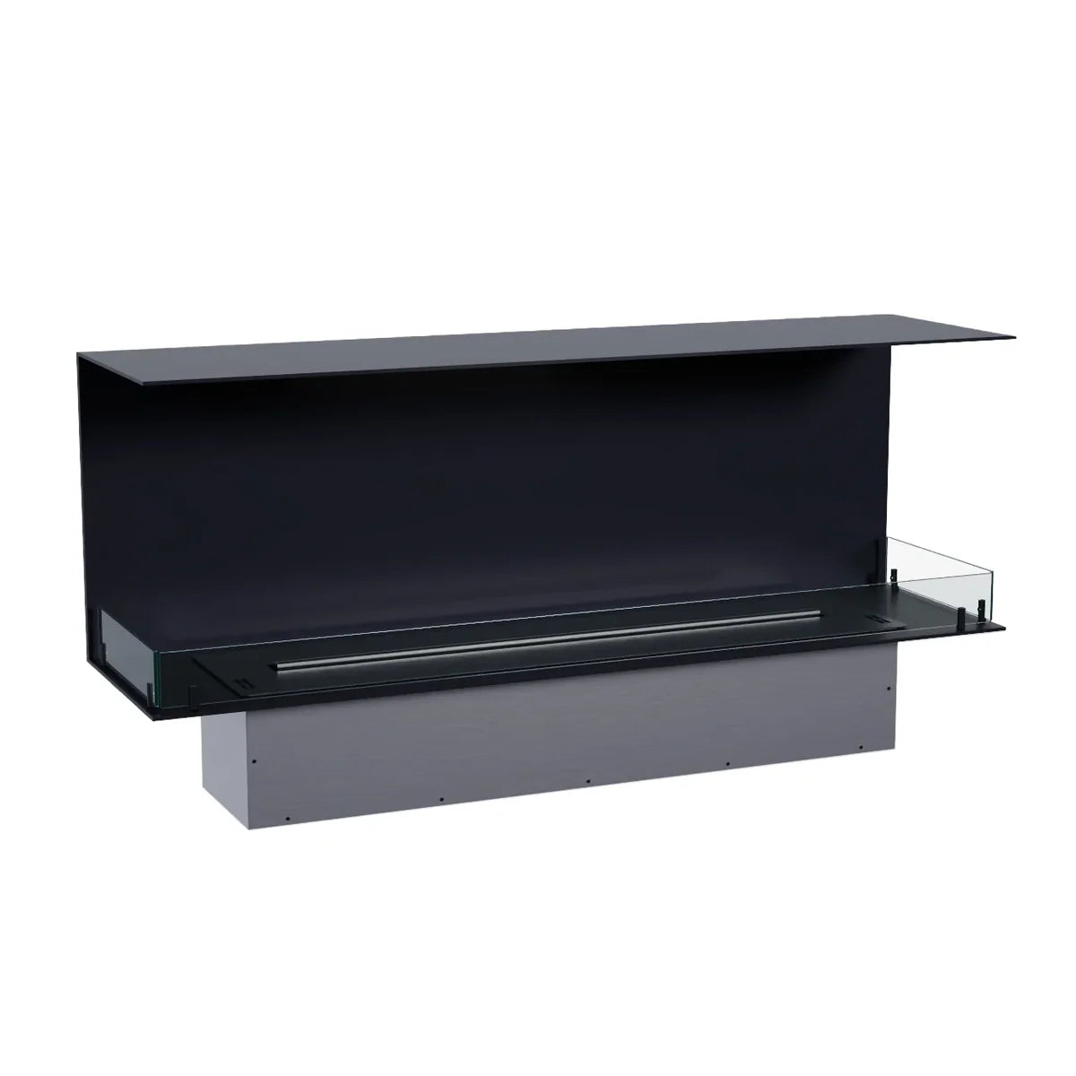 Foco Three 1500 Three Sided Built In Bioethanol Fireplace