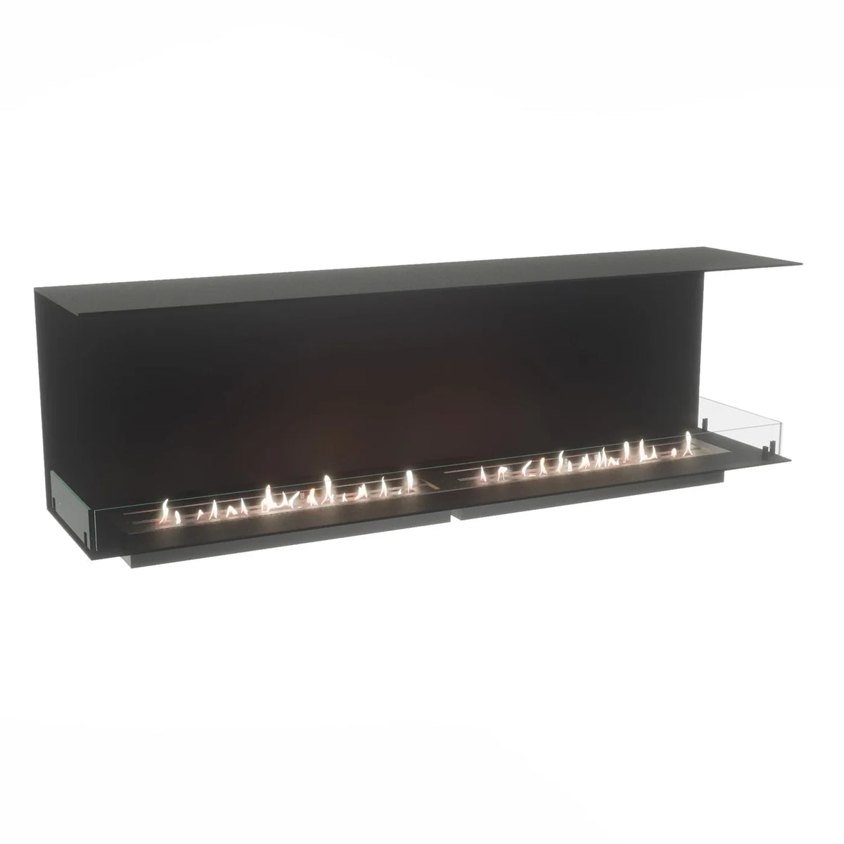  Foco Three 1800 Three Sided Built In Bioethanol Fireplace