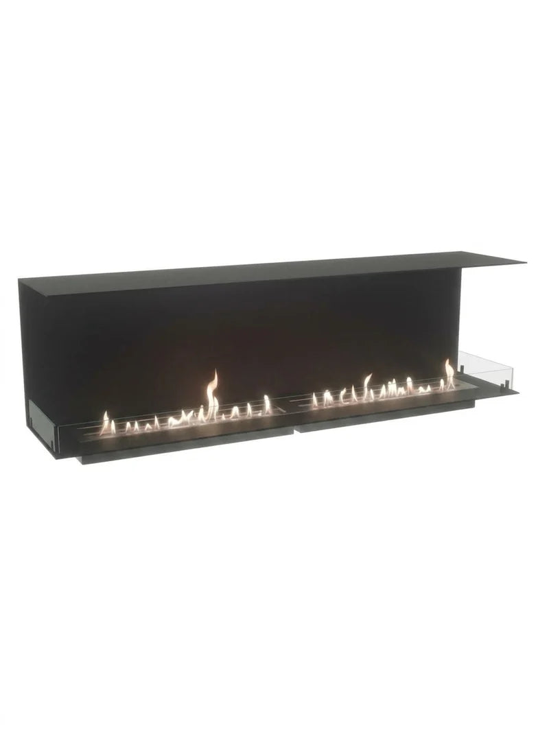  Foco Three 1800 Three Sided Built In Bioethanol Fireplace