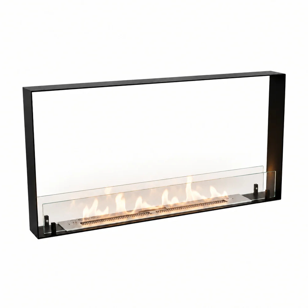 Foco Two 1000 Ultra Slim Built In Bioethanol Fireplace