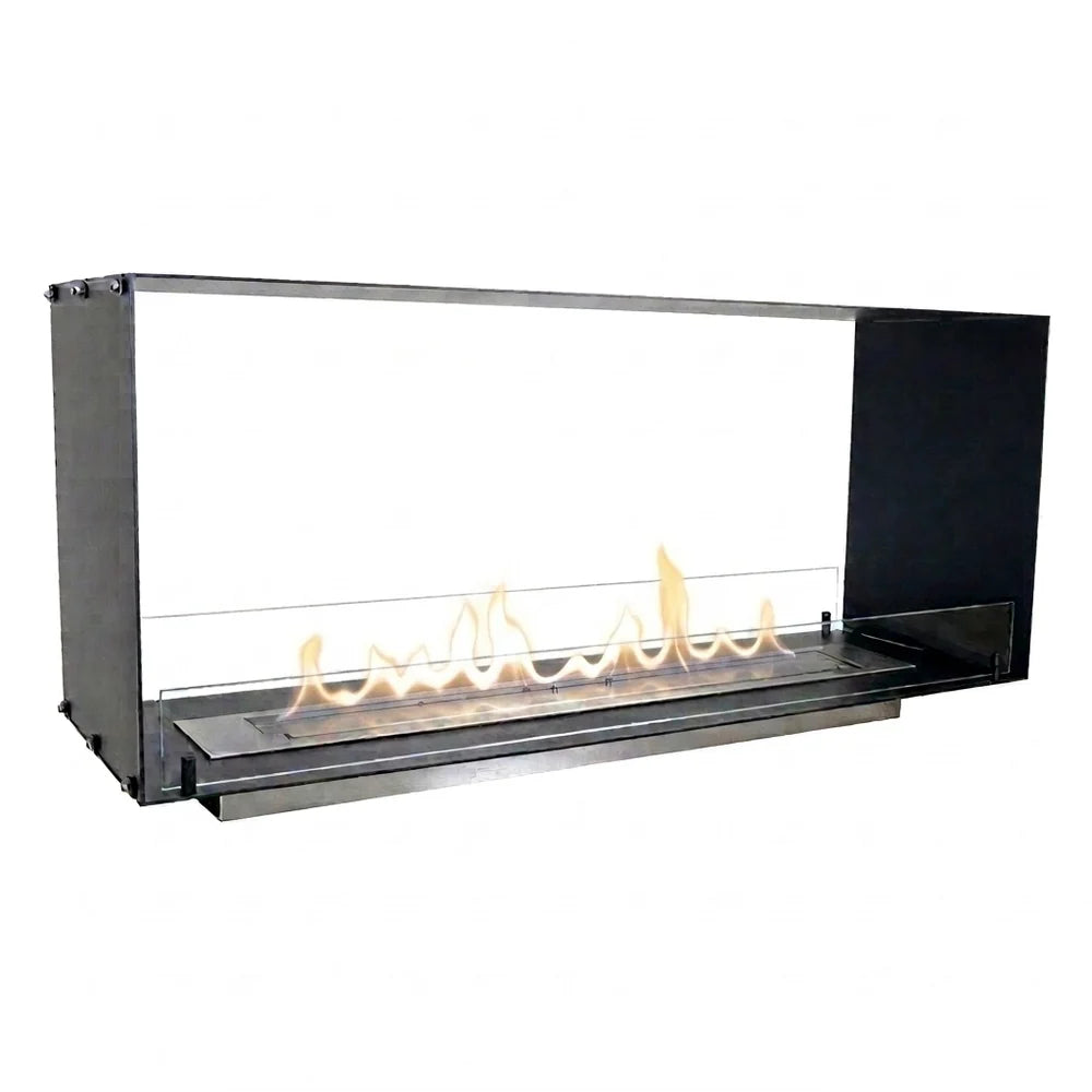 Foco Two 1200 Double Sided Manual Bioethanol Fireplace