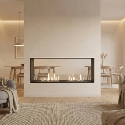 Foco Two 1400 Double Sided Manual Bioethanol Fireplace