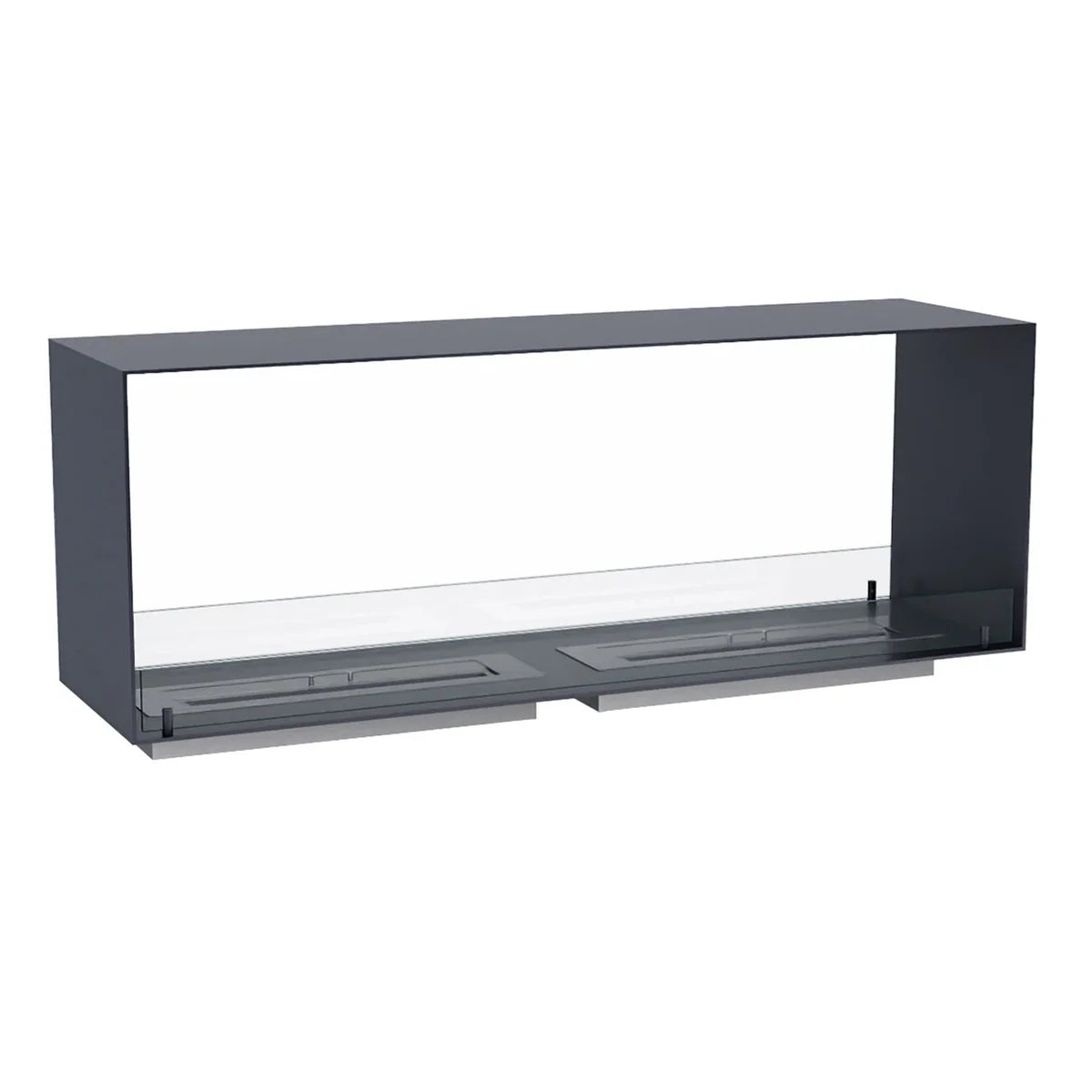 Foco Two 1400 Double Sided Manual Bioethanol Fireplace
