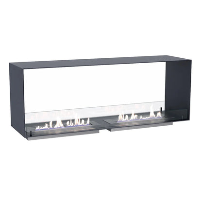 Foco Two 1400 Double Sided Manual Bioethanol Fireplace