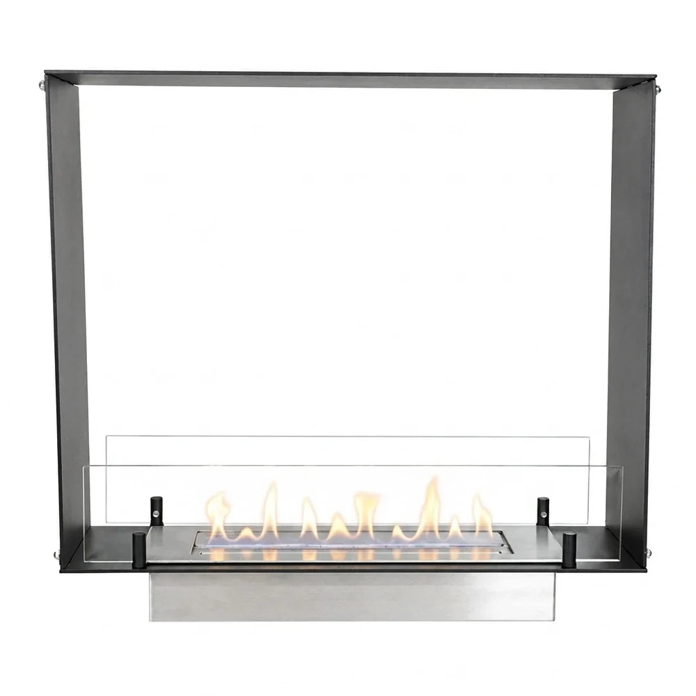 Foco Two 600 Slim Tunnel Bioethanol Fireplace | See Through