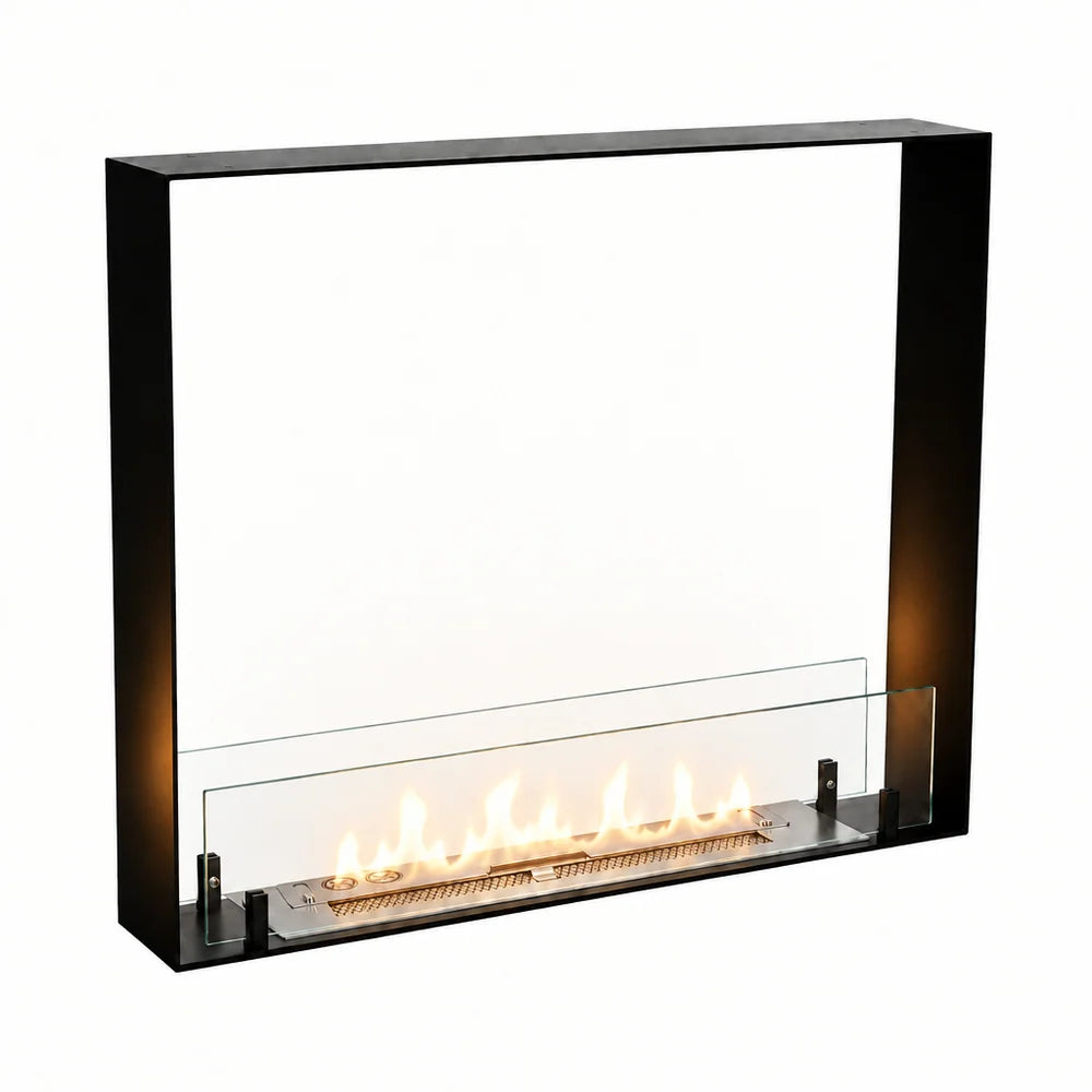 Foco Two 600 Ultra Slim Built In Bioethanol Fireplace