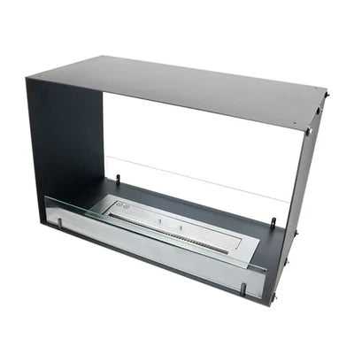 Foco Two 800 Tunnel Bioethanol Fireplace | Double Sided