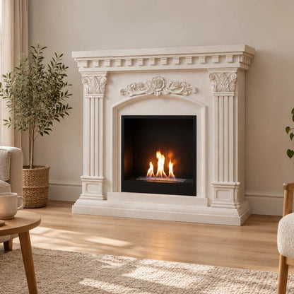 ScandiFlames Freyr Freestanding Bioethanol Fireplace