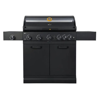 GRLLR Connect Modular Outdoor Kitchen – 5-Burner BBQ, Stove, Kamado, Sink, Fridge & Cooling Unit