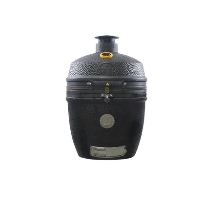 GRLLR Ember Classic 22 inch Kamado Grill | Matte Black build in