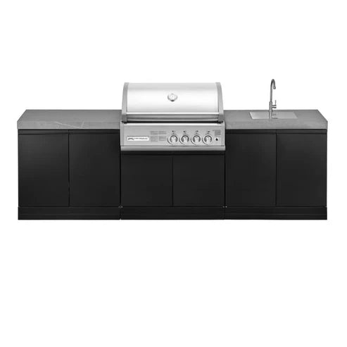 GrandPro 272 Crossray 4 Burner Outdoor Kitchen with Sintered Stone