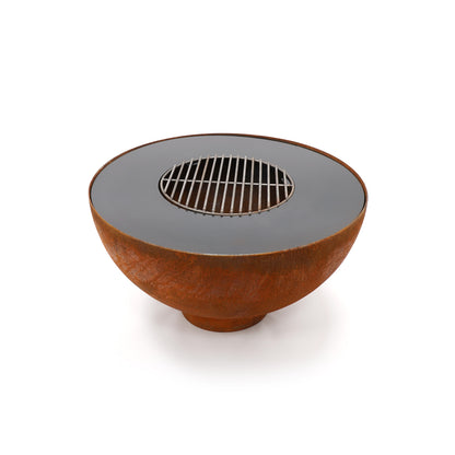 HEAT Gystad Fire Pit with Plancha Grill | Outdoor Living