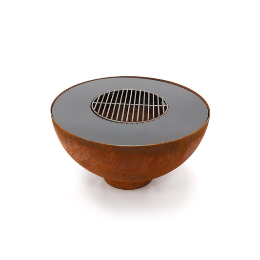 HEAT Gystad Fire Pit with Plancha Grill | Outdoor Living