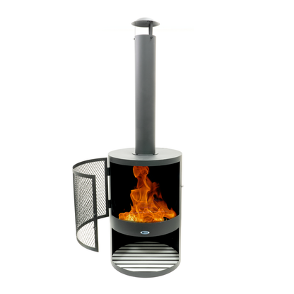 HEAT Hamar Patio Fireplace – Outdoor Wood Burner