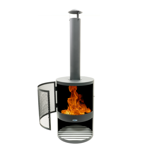 HEAT Hamar Patio Fireplace – Outdoor Wood Burner