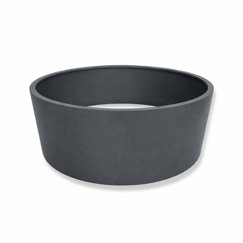 Henley Cylindrical Raised Bed Steel Planter UK Garden