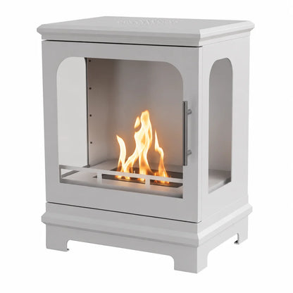 ScandiFlames Honolulu White Bioethanol Stove