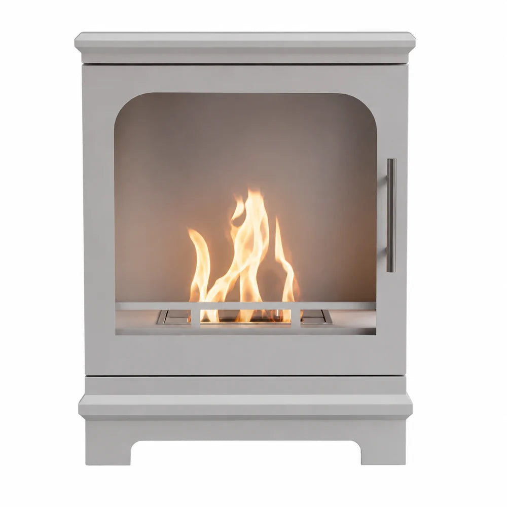 ScandiFlames Honolulu White Bioethanol Stove