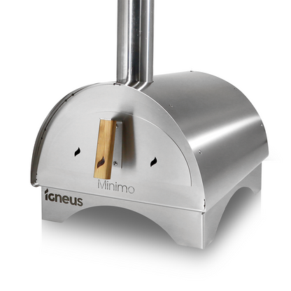 Igneus Minimo Portable Wood Fired Pizza Oven stainless steel