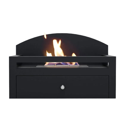 ScandiFlames Kingston Freestanding Bioethanol Fireplace Insert