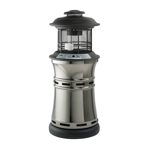 Lifestyle, Santorini, Pewter Flame, Gas Patio Heater