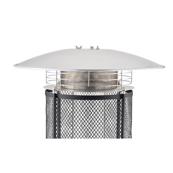 Lifestyle, Emporio, Gas Flame Pation Heater, Stainless Steel