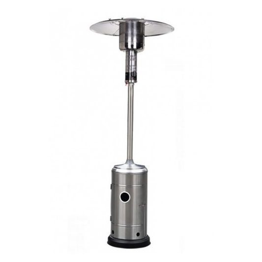 Lifestyle, Capri, Gas Patio Heater, Stainless Steel