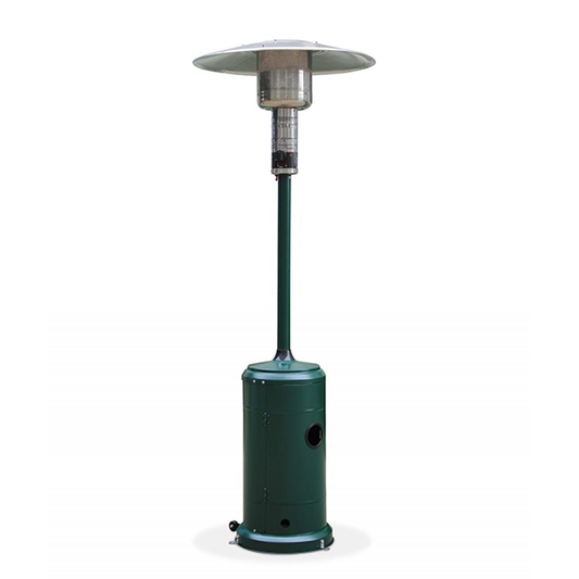 Lifestyle, Capri, Gas Patio Heater, Green