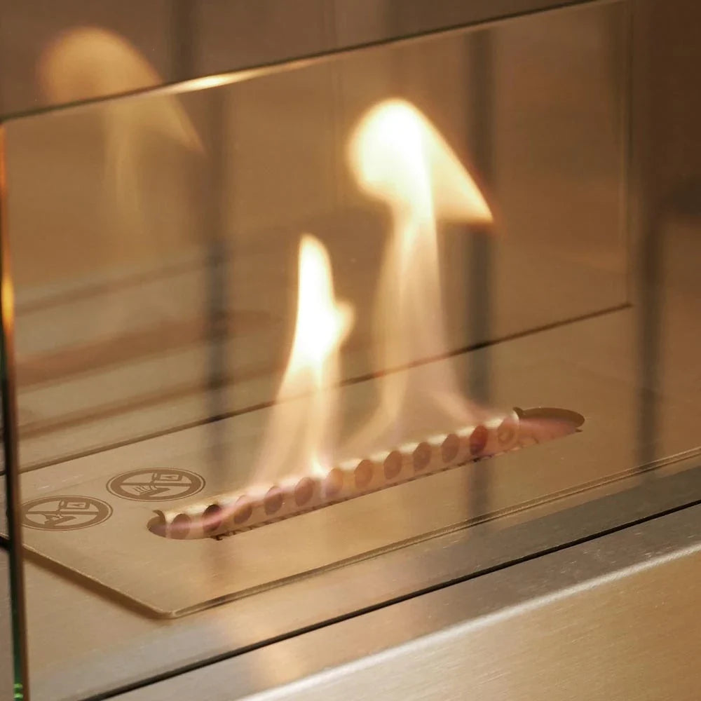ScandiFlames Lambeth Steel Tabletop Bioethanol Fireplace