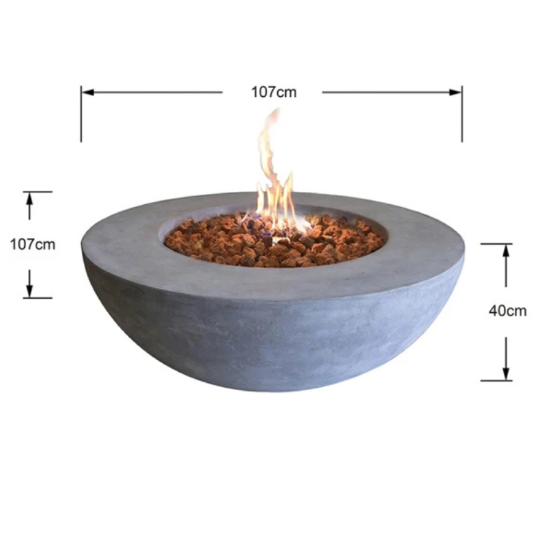 Lunar Bowl Fire Table